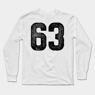 Sixty Three 63 Long Sleeve T-Shirt